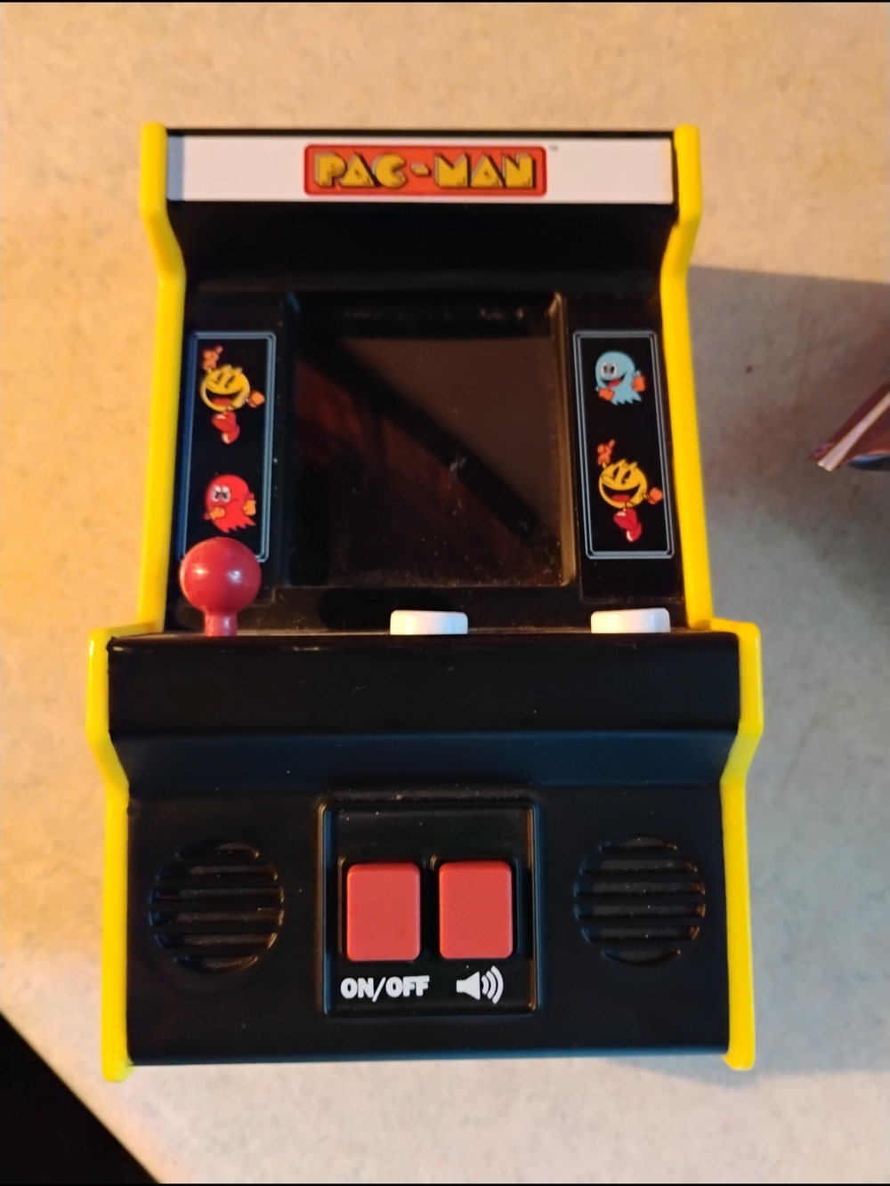 Yellow Mini Arcade Game Console